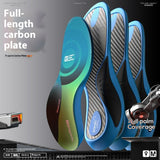 Full Palm Carbon Plate, Arch Support Insoles for Flat Feet & Sports