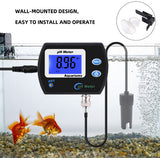 PH Meter Analyzer Resolution with Backlight, PH-990 Test Meter, Aquarium Fish Tank Detector