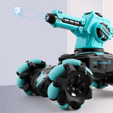 Water Bomb Launch Tank, Four-wheel Drive Mech Children's RC Toy
