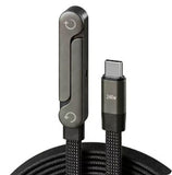240W Fast Charging Data Cable with Foldable Stand