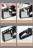 Four-in-one Kitchen Knife Sharpening Stick, Fixed Angle Sharpener Fast Sharpener, Household Sharpening Stone, Useful Kitchen Gadgets