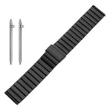 Three Beads Solid Metal Stainless Steel Strap