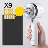 Electric Lint Remover Portable Clothes Sweater Curtains Fuzz Fabric Shaver, USB Rechargeable Pill Remover Lint Pellet Cut Machine
