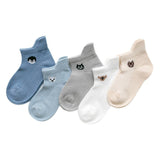 Cotton Breathable Unisex Kids' Socks (Pack of 2)