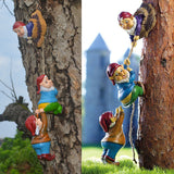Home Yard Miniature Elf Climbing Creative