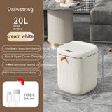 Smart Trash Can with Lid for Bedroom and Living Room, Kitchen Storage Container, Induction Small Car Box, Automatic Smart Dustbin for Bathrooms