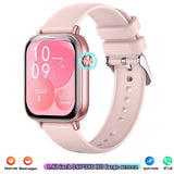 Smartwatch with Pedometer, Heart Rate Monitor, Bluetooth Calling, and 1.69" Touch Display Smart Bracelet