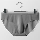 Men's Seamless, 3D Molded, Ice Silk Briefs (Pack of 2)
