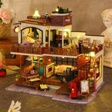 Hand-assembled Art House Toy Model, Decoration Creative Gift