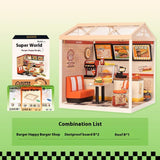 Toy Assembled Model, House Christmas Gift Building Blocks