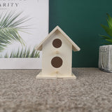 Bird Nest Ornament, Creative Wooden Outdoor Garden Pet House
