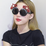 Creative Happy New Year Party Glasses Supplies Photo Props Holiday Dance Dress-up Funny Glasses
