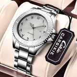 Men’s Luminous Mechanical Sports Watch with Date Display