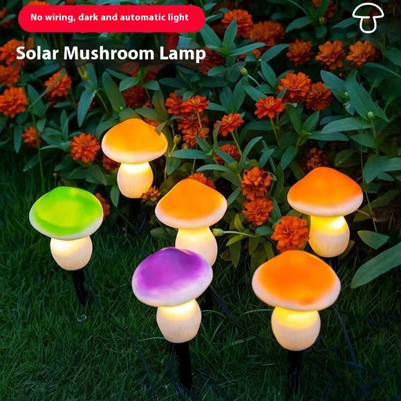 Solar Mushroom, Outdoor Waterproof Courtyard Lawn Lamp