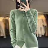 Plus Size Cardigan or Coat, Loose Round Neck Sweater