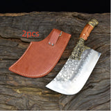 Household Bone Chopping Hand-forged Kitchen Knife, Dual-use Ghost Hand Made Chef Knives