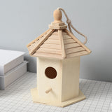 Wooden Birdhouse Bird Cage, Peony Budgerigar Breeding Box