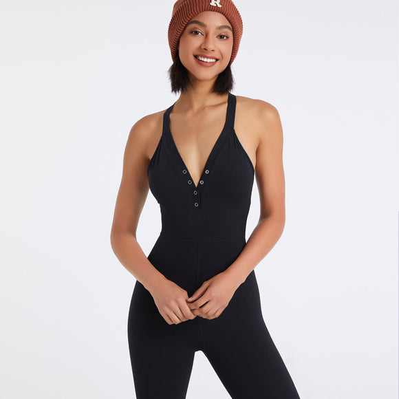Nude Fitness Dance Ballet, Onesie Jumpsuit