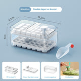 Reusable Ice Mold Ice Cubes Tray, DIY Moulds Ice Cubes Maker, Home Kitchen Tool