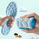 Pressure-sensing Massage Insoles with Goose-down Cushioning