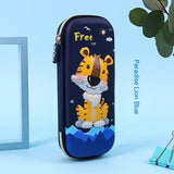 Three-dimensional Pencil Case, Primary School Kindergarten Cartoon Large Capacity Pencil Box