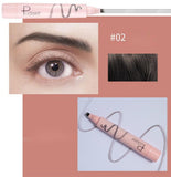 Pudaier 3D Eyebrow Pencil – Waterproof 4-Tip Microblading Brow Pen