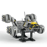 Assembled Building Blocks Large Spacecraft Model Ornaments