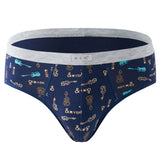 Men's Comfortable Briefs, Soft Cotton Underwear (Pack of 2)