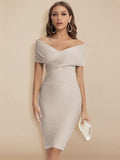 Graceful European and American, Evening Dress, Birthday Party Short Skirt