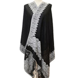 Classic Cashmere-like Jacquard Paisley Tassel Scarf