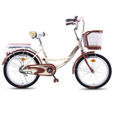 Women’s Lightweight Commuter Bicycle – Adult City Riding Bike