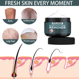 Men's Hair Removal Cream, Clean and Gentle Application