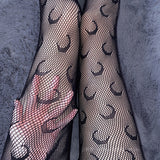 Ladies' Fashion Personality Thin Fishnet Socks