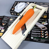 Vegetable Cutter and Slicer with Wire Blade – Potato Wiper Tool