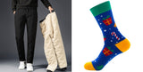 Men’s Winter Padded Trousers with Soft Fleece Lining