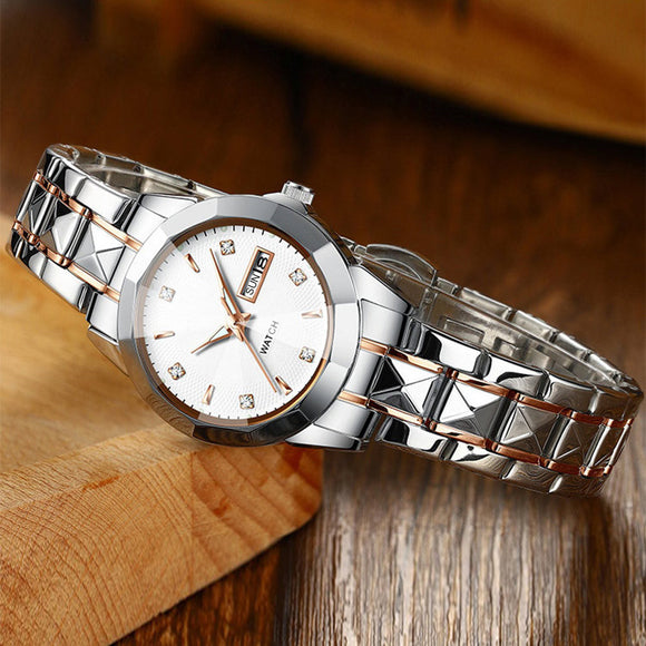 Luminous Double Calendar, Women's Watch