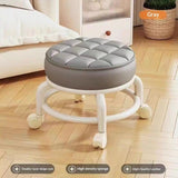 Universal-wheel Household Acrylic Caster, Portable Seating Stool