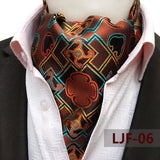 British Style Men’s Jacquard Polyester Scarf