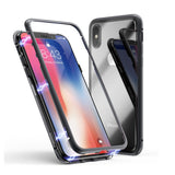 Single-sided Glass Magnetic Mobile Phone Case Protective Cover