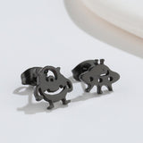 Cute Elf Animal Stud Earrings for Women – Trendy INS Style