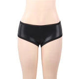 Fashion Faux Leather, Women's Boxer Briefs