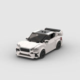 Small Particle Racing Sports Car Model, Building Blocks Toy for Kids