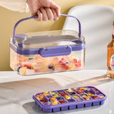 Easy Release Silicone Ice Press Tray – Single & Double Layer Square Cube Mold