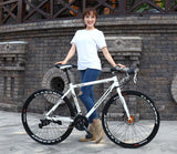 21-33 Speed Bend Put Double Disc Brake, Aluminum Alloy Road Bike or Bicycle