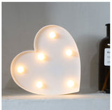 Luminous LED Letter Number Night Light, English Alphabet Number Battery Lamp, Romantic Wedding Christmas Party Decoration