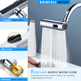 Kitchen Waterfall Outlet Splash Proof Universal Rotating Bubbler Multifunctional Water Nozzle Extension Faucets