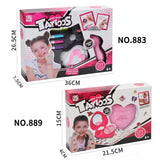 Play House, Girls’ Jewelry & Makeup DIY Tattoo Pen Toy Set