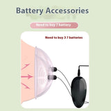 Battery Powered Breasts and Chests, Nipples Sensation, and Vibration Massager, Breast Soothing and Shaping Instrument