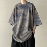 Retro T-shirt, Trendy Loose Wear for Men