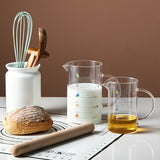 Large-capacity Garden Measuring Cup Kitchen Baking Measuring Tool with Graduated Glass
